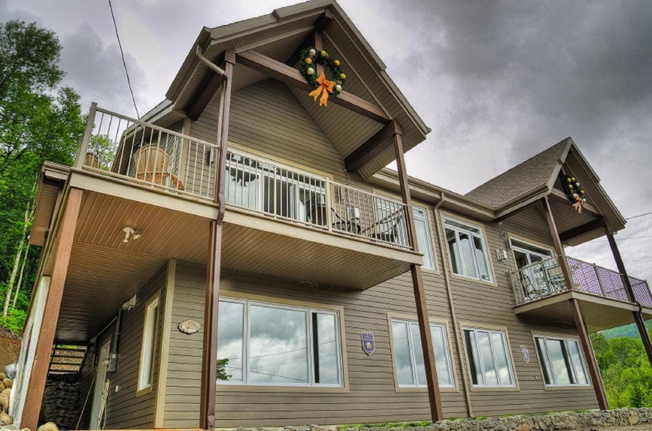 Chalet Potvin Bouchard LʼAnse-Saint-Jean Esterno foto